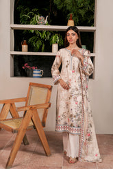 Resham Unstitched Cambric 3 Pcs Printed Suit D751